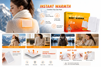 Approvisionnement direct usine – Patch chauffant auto-adhésif portable sur mesure (taille et couleur) pour usage quotidien par temps froid