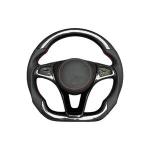 Volante Deportivo de Fibra de Carbono Premium para <span class=keywords><strong>Mercedes</strong></span>, Forma de D, Agarre Mejorado, Personalizado, Reemplazo para la Mayoría de los Modelos, Alto Rendimiento - Product Image 5