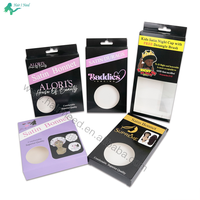 Boîtes d'emballage pliantes en papier de luxe pour accessoires capillaires avec logo personnalisé, pour durags, foulards et bonnets en satin