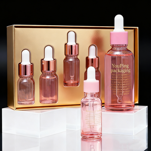 Flacon compte-gouttes en verre rose vif écologique 120 ml pour teinture, essence, <span class=keywords><strong>liquide</strong></span> – Format voyage, design portable - Product Image 3