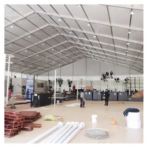 20x40m رخيصة مخصص ورشة عمل في الهواء الطلق خيمة كبيرة الدائم تخزين صناعي مستودع الخيام