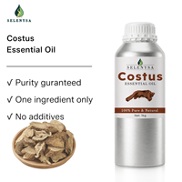 Huile de Costus Pure Biologique, Huile Essentielle Naturelle Distillée à la Vapeur, Prix en Gros pour Tous Types de Peau et Massage