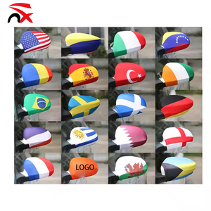 Stati Uniti Canada Messico Brasile Germania Regno Unito Portogallo Spagna Argentina bandiere specchio auto per lo sport - Product Image 1