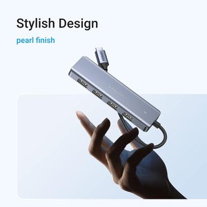 UGREEN Hub <span class=keywords><strong>USB</strong></span> 5 en 2 Type <span class=keywords><strong>C</strong></span> vers 4K <span class=keywords><strong>Thunderbolt</strong></span> 3 avec alimentation 100W, adaptateur 3 ports <span class=keywords><strong>USB</strong></span> 3.0, station d'accueil pour MacBook - Product Image 6