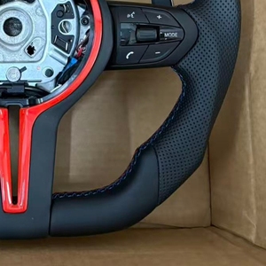 Volante Deportivo de Cuero para <span class=keywords><strong>BMW</strong></span> F10 F30 F20 F31 F36 M X3 X4 X5 M3 M5 M6 F01 F02 F06 F07 F11 F12 F14 F15 F16 F22 F31 E71 E90 - Product Image 4