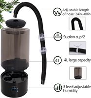 Humidificateur brumisateur écologique JY 4L pour reptiles avec tuyau extensible – Brumisateur silencieux et réglable pour caméléons, dragons barbus et amphibiens