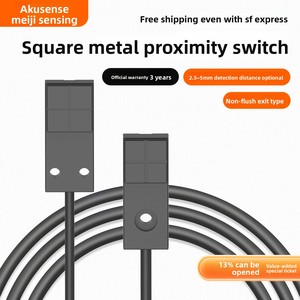 Akusense Nhỏ Quảng Trường Giới Hạn Kim Loại Cảm Biến Gần Cảm Biến Ba Dây Ten09-2.5No Cảm Biến Vị Trí Cảm Biến Nhà Máy - Product Image 2