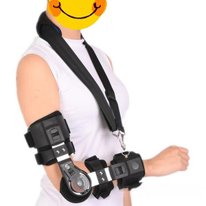 Meilleure attelle de protection pour le coude, taille unique réglable, pour la rééducation des fractures du bras et l'entraînement - Product Image 1