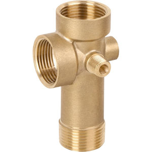 Racor - Racor à 5 vannes en laiton long, conçu pour des raccords robustes, idéal pour les applications hydrauliques et pneumatiques. - Product Image 1