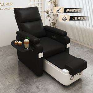 Modern Luxury Custom Color Pedicure Chair Manicure Pedicure Chair Foot Spa <b>Nail</b> Salon Furniture Beauty Pedicure Chair - Product Image 5