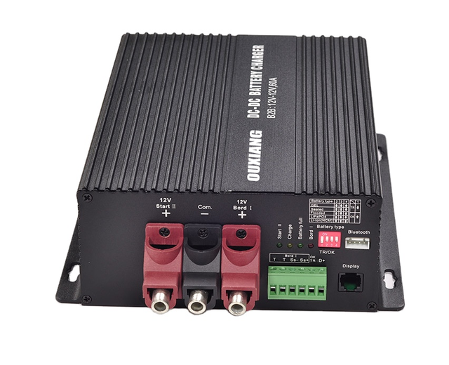 12V 30A DC-DC Battery Charger  Smart Charger for RV  Boat Gel Lithium sealed Battery