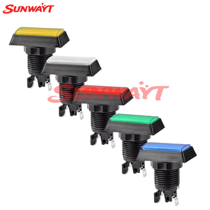 Botón Rectangular de Alta Calidad de 51*33mm para Máquina de Juegos Arcade con LED en Venta - Product Image 4