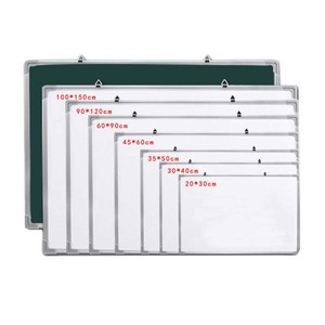 60x120cm Whiteboard For Markers - Aluminum Frame With Marker Holder & Eraser (Water Green)