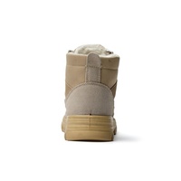 Chaussures de travail en cuir de qualité pour hommes, bottes de sécurité à embout d'acier, chaussures de sécurité de travail confortables pour l'extérieur
