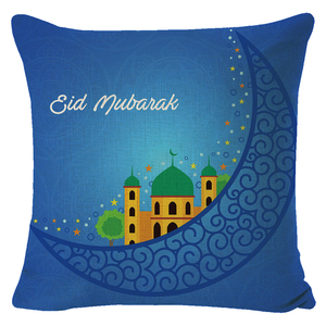 斋月伊斯兰设计扔枕套可兰经坐垫套斋月和开斋节家庭酒店装饰用品 - Product Image 2