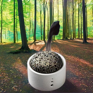 Nouvellement publié cônes de sauge encensoir automne-saison encens bobine brûleur charbon de bois résine brûleur pot encens autocollant-pour aromatique - Product Image 5