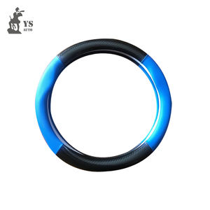 Material de cuero PU + cubierta de volante de fibra de cartón Pequeño MOQ Envío rápido - Product Image 5