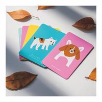 Kartu Bisnis motif Lenticular 3D kustom murah untuk Memo Pad grosir