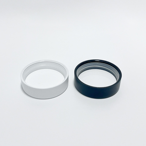 Couvercles en plastique à l'épreuve des enfants lisses sur le côté en forme de champignon rond noir et blanc mat 65mm - Product Image 5
