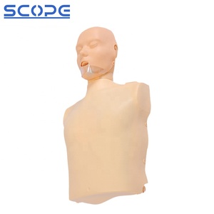 SC-CPR100A Pengajaran Pertolongan Pertama Sains Medis Manikin Pelatihan CPR Indikasi Cahaya LED Setengah Tubuh - Product Image 3
