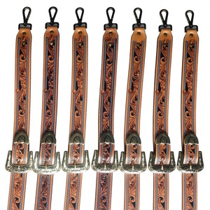 Ceinture en cuir de vachette BS INTERNATIONAL avec boucle carrée en acier, style fête, largeur 3,8 cm, écologique, haute résistance, légère - Product Image 2