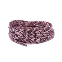 Lacets plats créatifs personnalisés pour baskets en toile, motif éclaboussures d'encre, en polyester, pour baskets AJ3