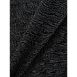 <span class=keywords><strong>Pantaloni</strong></span> <span class=keywords><strong>Neri</strong></span> da Donna a Vita Alta e Gamba Larga, <span class=keywords><strong>Eleganti</strong></span> <span class=keywords><strong>Pantaloni</strong></span> Casual da Ufficio Stile Baggy con Decorazione Elastica, Jogger a Vita Media - Product Image 3