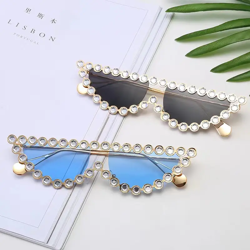 2022 Deding New Sunglasses Spectacles Factory Explosive Style Same Sunglasses Personality Cat Eye Sunglasses