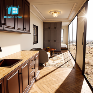 40ft <strong>Luxury</strong> Apple Cabin Villa Prefab Modular Cabin For Hotel Resort Glamping Airbnb Projects - Product Image 6