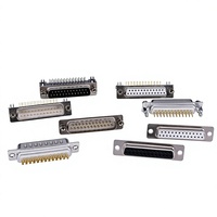 Conectores D-SUB de Latón al por Mayor DB9 DB15 DB25 DB37 Macho Hembra Rectos y de Ángulo Recto con Pinout Personalizado