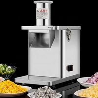 2023 Elektrische Blokjes Aardappel Ui Wortel Fruit Groente Kubus Snijmachine
