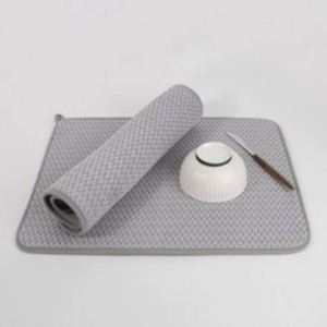 แผ่นรองครัวไมโครไฟเบอร์ซับน้ำเร็ว แห้งไว ใช้ซ้ำได้ ชุดผ้าขนหนูอาบน้ำ - Product Image 5
