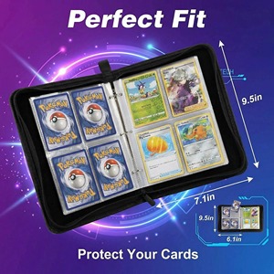 400 pièces – Sac <span class=keywords><strong>de</strong></span> rangement pour figurines <span class=keywords><strong>Spider</strong></span>-<span class=keywords><strong>Man</strong></span> Marvel, album <span class=keywords><strong>de</strong></span> collection <span class=keywords><strong>de</strong></span> photos, feuilles mobiles, en cuir véritable, fermeture éclair, pour fans <span class=keywords><strong>de</strong></span> Game King, jouet - Product Image 5