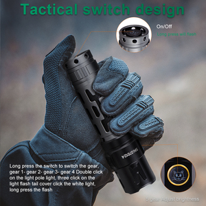 Mới Ngoài Trời Di Động Công Suất Cao Siêu Sáng Linterna <span class=keywords><strong>USB</strong></span> Có Thể Sạc Lại Đèn Lồng P50 <span class=keywords><strong>LED</strong></span> Torch Ánh Sáng Đèn Pin Chiến Thuật - Product Image 4