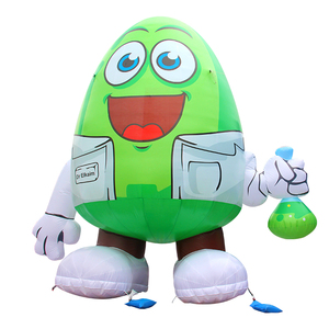 WINSUN Huevo Verde Publicitario Promocional Inflable, Publicidad Inflable - Product Image 1