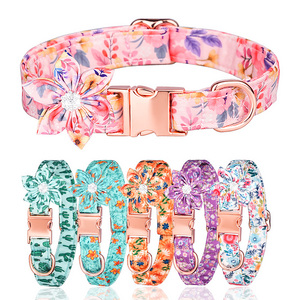 Großhandel Metalls chnalle Hunde halsband Langlebiges verstellbares Hunde halsband Weich für kleine mittelgroße Hunde - Product Image 6