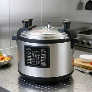 Cuisinière à pression électrique professionnelle en acier inoxydable <span class=keywords><strong>de</strong></span> 15 L pour usage commercial et hôtelier, grande marmite intelligente multifonctionnelle - Product Image 2