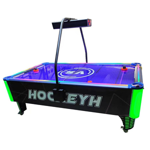 Commercial LED Air Hockey Arcade Indoor Amusement Air Hockey Machine Coin Operated Colorful <b>Light</b> Air Hockey - Product Image 5