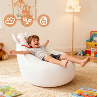 Canapés gonflables pour enfants, fauteuils gonflables modernes, pliables, pour l'intérieur et l'extérieur, vente chaude, canapé gonflable animal pour la cuisine