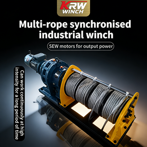 Treuil à levage synchrone multi-câbles avec commande intelligente PLC, personnalisable pour treuil de cadre de lustre - Product Image 3