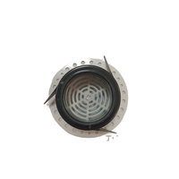 Couvercle d'aération moderne réglable pour l'intérieur Système CVC Diffuseur rond détachable en ABS Évent d'air frais en alliage d'aluminium