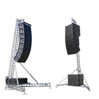 Sistema de torre elevadora de aluminio para altavoces line array, estructura de armazón de aleación para eventos