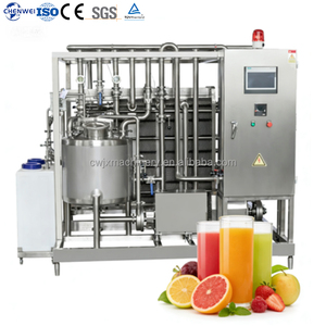 Nouvelle machine de pasteurisation et de stérilisation de jus d'ananas à économie d'énergie pour usine de boissons commerciale à grande échelle - Product Image 1