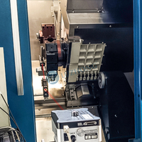 Tour CNC Incliné Haute Précision avec Axe Y TCK56Y A2-6, Machine de Tournage et de Fraisage CNC