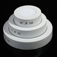 Plafonniers à LED ronds et carrés 6W/ 12W/18W/24W Downlights à LED montés en surface décoration de la maison éclairage intérieur