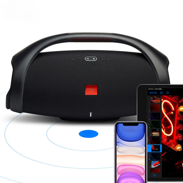 High Power Bluetooth Speaker Outdoor Party Speaker Wireless Boombox Deep Bass Portable Audio Speaker Stereo Sound System