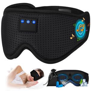 Masque de <span class=keywords><strong>Sommeil</strong></span> Musical 3D en Matériau Respirant Perforé avec Bluetooth 5.4 Sans Fil et Prise en Charge des Appels - Product Image 3