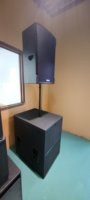 LD218 Haut-parleurs passifs en bois de 18 pouces Impédance active/passive ultra-basse de 8 ohms pour les amateurs de musique Utilisation en extérieur