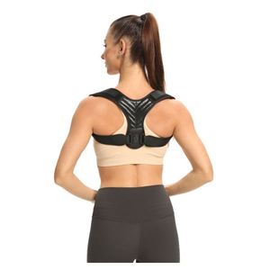 High Quality Adjustable <b>Back</b> <b>Brace</b> Breathable <b>Back</b> Support Belt Comfortable Upper Straightener Posture Corrector - Product Image 1