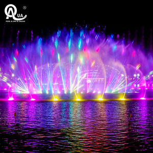 มงกุฎน้ำการแสดงดนตรี RGB แบบตั้งโปรแกรมได้ปรับแต่งได้สำหรับทิวทัศน์อันยิ่งใหญ่ - Product Image 1
